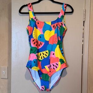 Vibrant Multicolor Women's One-Piece Swimsuit